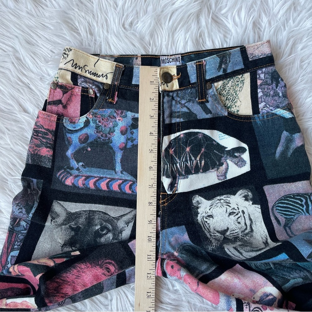 MOSCHINO Jeans Animal Print Pants “Rare” - Picture 8 of 15